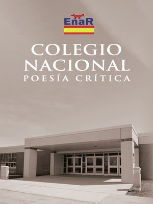 cover image of Colegio Nacional. Poemas...